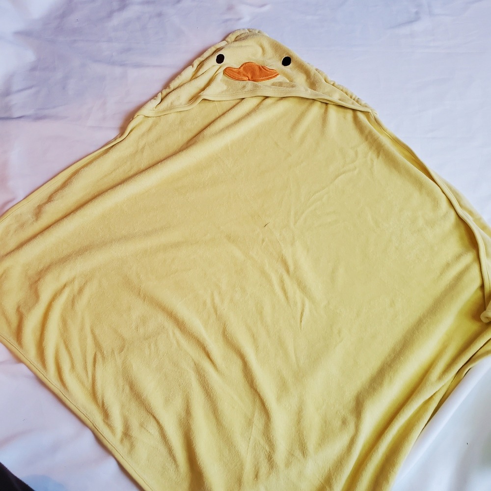 Child of Mine by Carter's Yellow Duck Hooded Baby towel